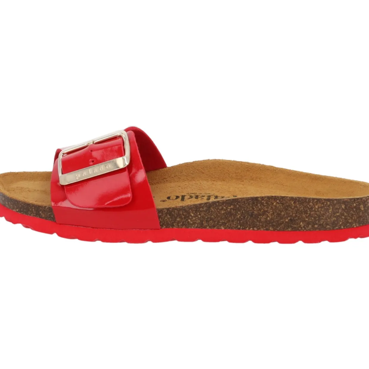 Palado Malta EGS Lack, Pantoletten, Damen, Rot/Rot