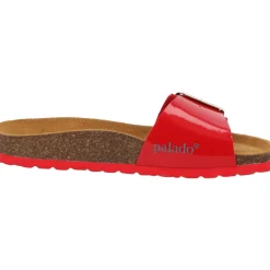 Palado Malta EGS Lack, Pantoletten, Damen, Rot/Rot