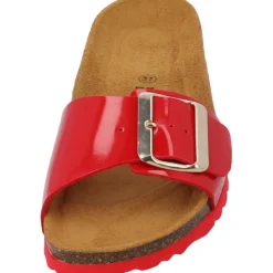 Palado Malta EGS Lack, Pantoletten, Damen, Rot/Rot
