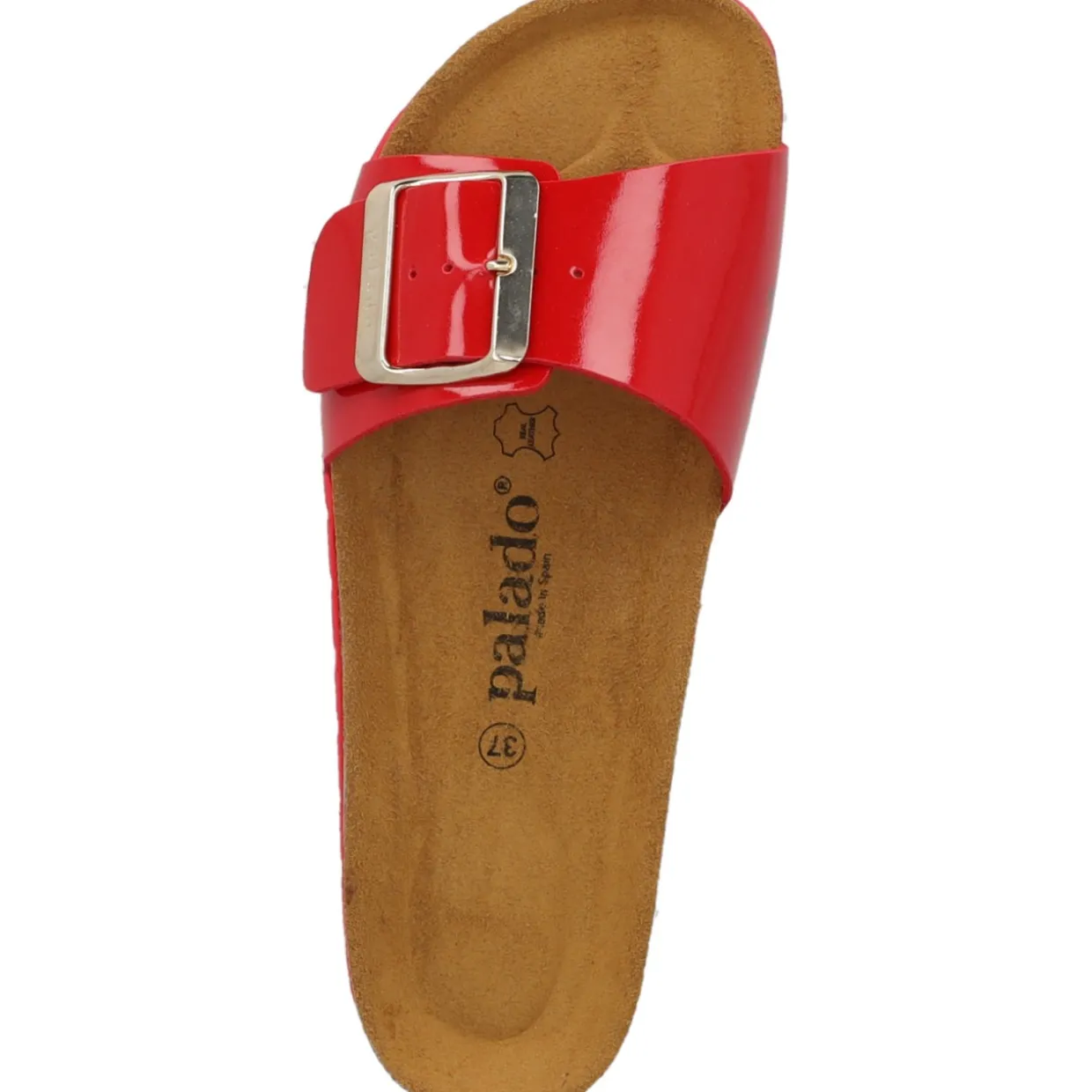 Palado Malta EGS Lack, Pantoletten, Damen, Rot/Rot