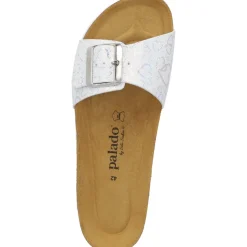 Palado Malta EGS Love by Sila Sahin, Pantoletten, Damen, Weiß