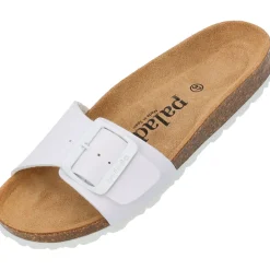 Palado Malta EGS Matt, Pantoletten, Damen, Weiß/Weiß