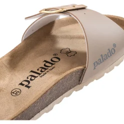 Palado Malta EGS Matt, Pantoletten, Damen, Dunkelbeige