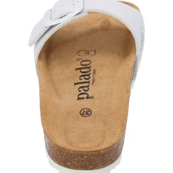 Palado Malta EGS Matt, Pantoletten, Damen, Weiß/Weiß