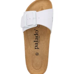 Palado Malta EGS Matt, Pantoletten, Damen, Weiß/Weiß