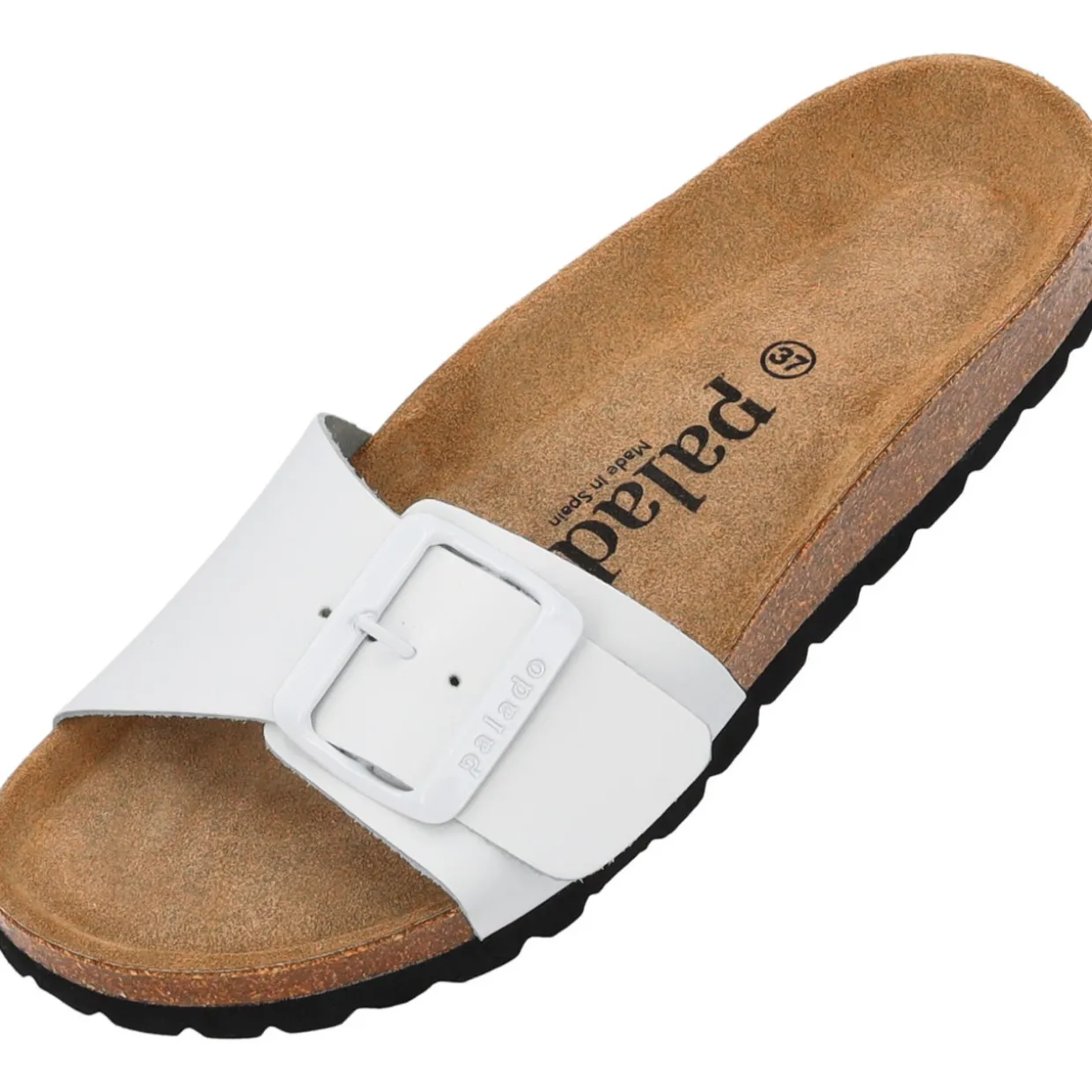 Palado Malta EGS Matt Premium Leather, Pantoletten, Damen, Weiß