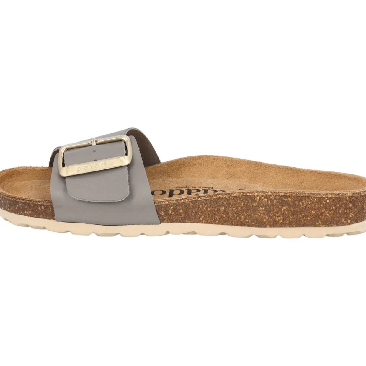 Palado Malta EGS Matt Premium Leather, Pantoletten, Damen, Grau