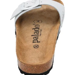 Palado Malta EGS Matt Premium Leather, Pantoletten, Damen, Weiß