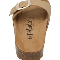 Palado Malta EGS Matt Premium Leather, Pantoletten, Damen, Hellbraun