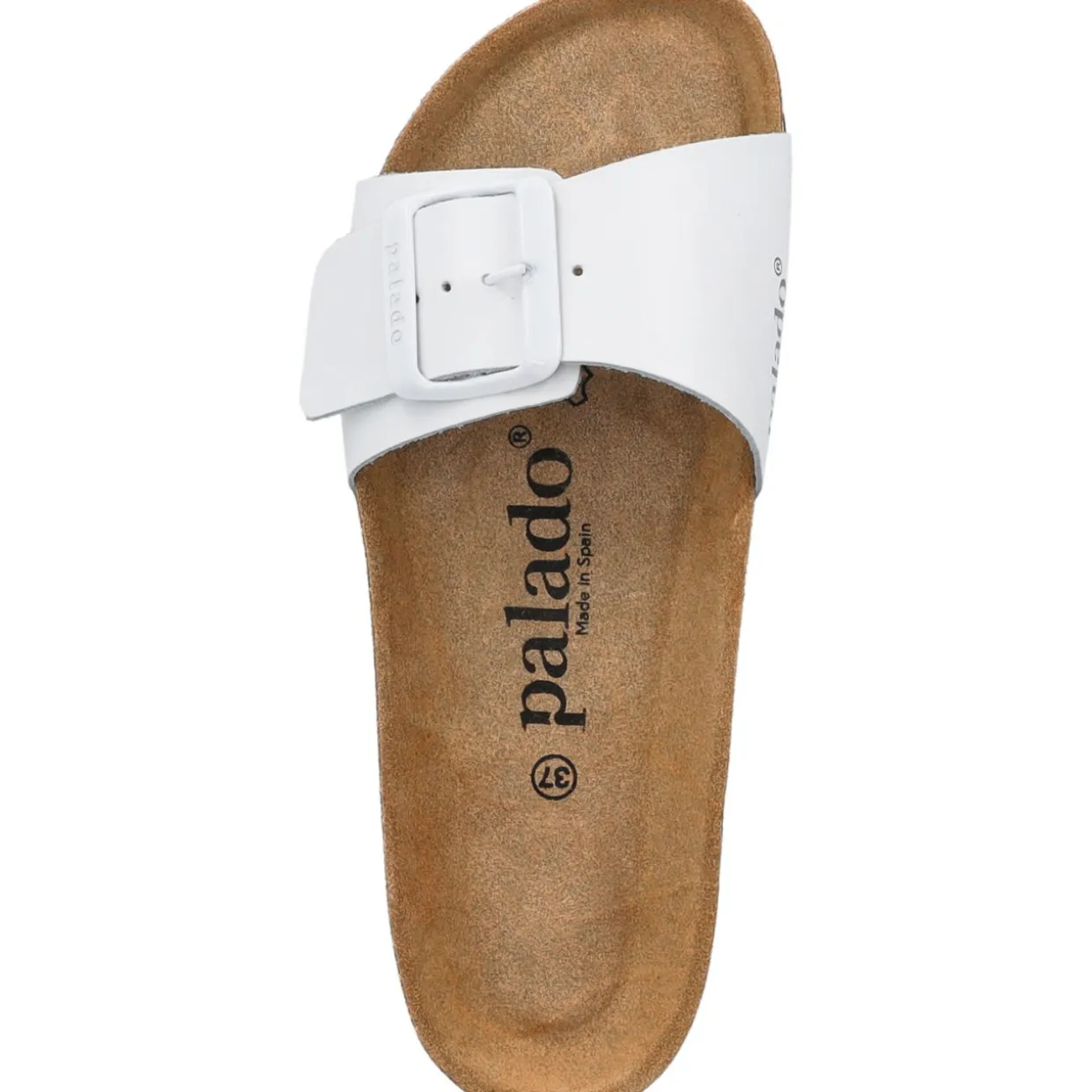 Palado Malta EGS Matt Premium Leather, Pantoletten, Damen, Weiß