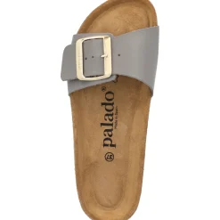 Palado Malta EGS Matt Premium Leather, Pantoletten, Damen, Grau