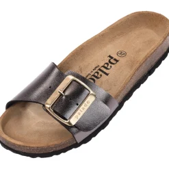 Palado Malta EGS Metallic, Pantoletten, Damen, Anthrazit
