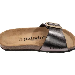Palado Malta EGS Metallic, Pantoletten, Damen, Anthrazit