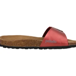 Palado Malta EGS Metallic, Pantoletten, Damen, Bordeaux