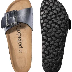 Palado Malta EGS Metallic, Pantoletten, Damen, Grau