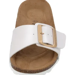 Palado Malta EGS Metallic, Pantoletten, Damen, Weiß