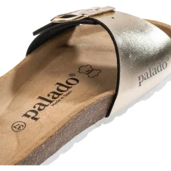 Palado Malta EGS Metallic, Pantoletten, Damen, Gold