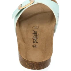 Palado Malta EGS Metallic, Pantoletten, Damen, Mint