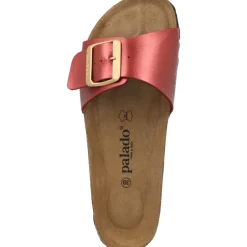 Palado Malta EGS Metallic, Pantoletten, Damen, Bordeaux