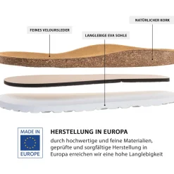 Palado Malta EGS Metallic, Pantoletten, Damen, Gold