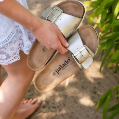 Palado Malta EGS Metallic, Pantoletten, Damen, Gold