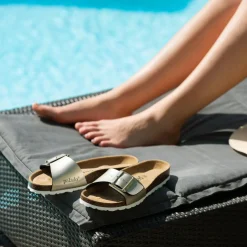 Palado Malta EGS Metallic, Pantoletten, Damen, Gold