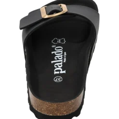 Palado Malta EGS Mono, Pantoletten, Damen, Schwarz