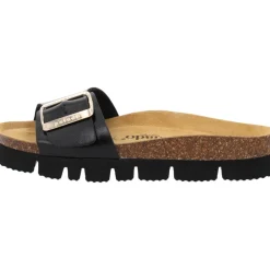 Palado Malta EGS PL, Pantoletten, Damen, Schwarz Metallic