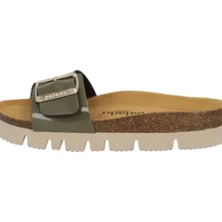 Palado Malta EGS PL, Pantoletten, Damen, Olive Lack