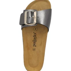 Palado Malta EGS PL, Pantoletten, Damen, Anthrazit Metallic