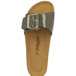 Palado Malta EGS PL, Pantoletten, Damen, Olive Lack