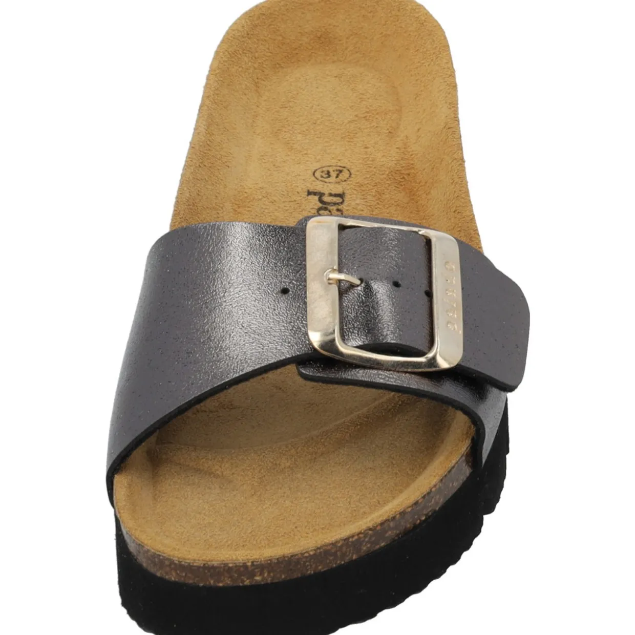 Palado Malta EGS PL, Pantoletten, Damen, Anthrazit Metallic