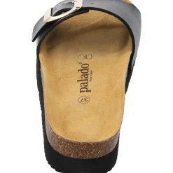 Palado Malta EGS PL, Pantoletten, Damen, Schwarz Metallic