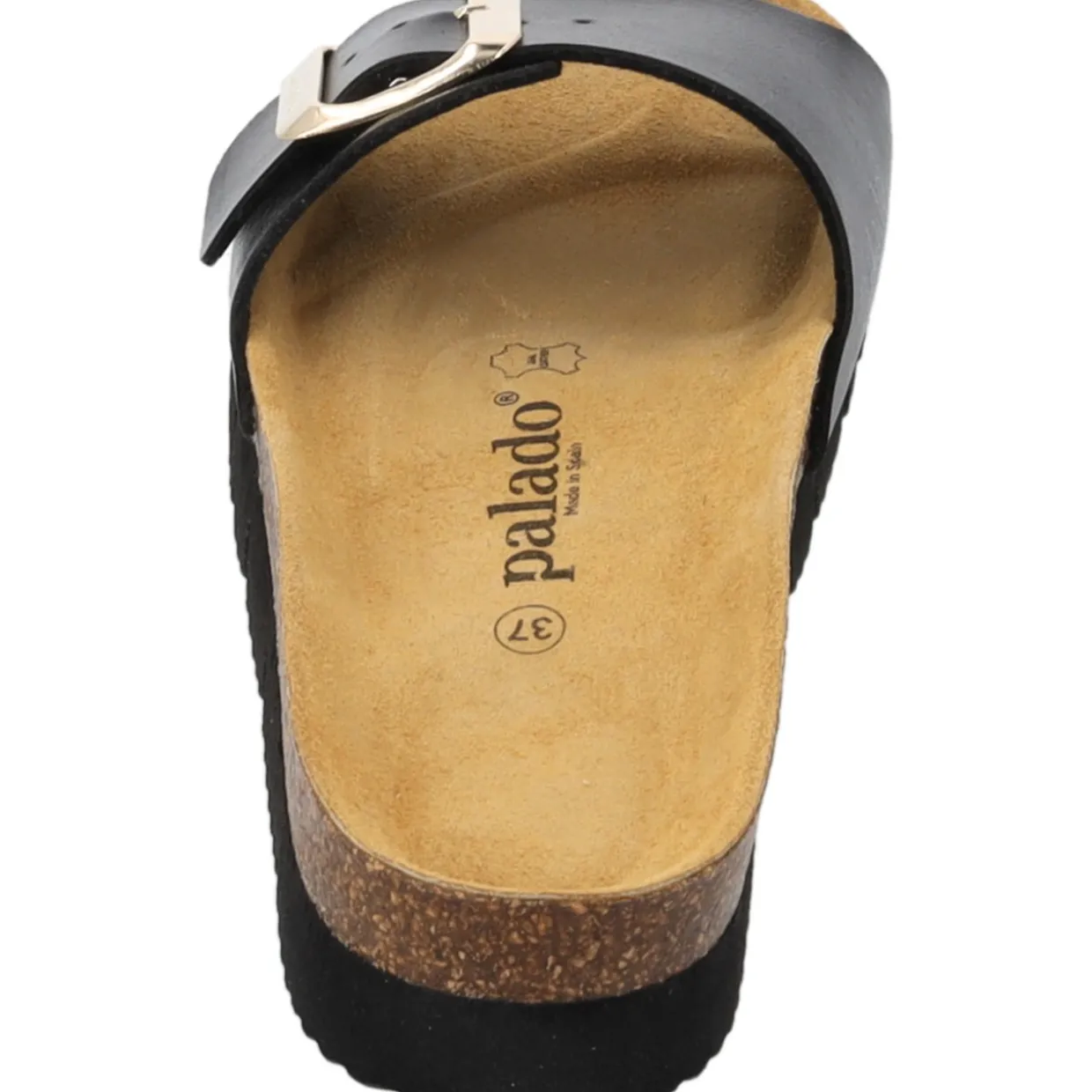 Palado Malta EGS PL, Pantoletten, Damen, Schwarz Metallic