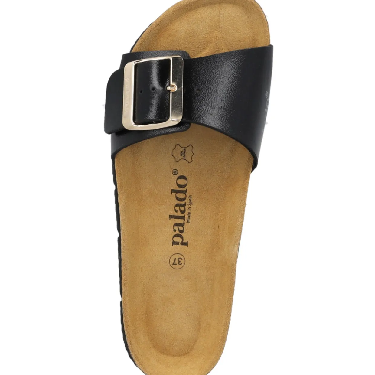 Palado Malta EGS PL, Pantoletten, Damen, Schwarz Metallic