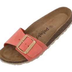 Palado Malta EGS Velours Premium Leather, Pantoletten, Damen, Orange