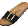 Palado Malta EGS Velours Premium Leather, Pantoletten, Damen, Schwarz