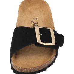 Palado Malta EGS Velours Premium Leather, Pantoletten, Damen, Schwarz