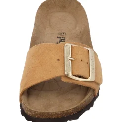 Palado Malta EGS Velours Premium Leather, Pantoletten, Damen, Hellbraun