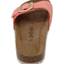 Palado Malta EGS Velours Premium Leather, Pantoletten, Damen, Orange