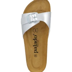 Palado Malta Lack, Pantoletten, Damen, Silber