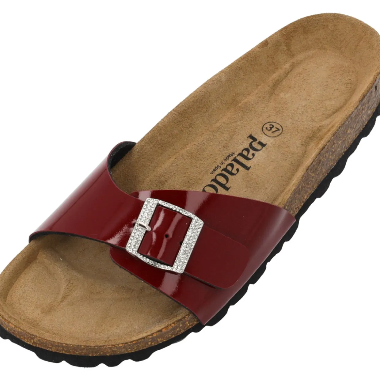 Palado Malta Lack SQS, Pantoletten, Damen, Bordeaux