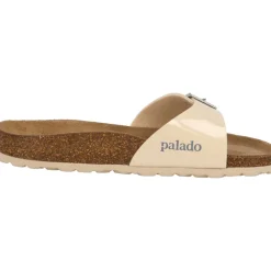 Palado Malta Lack SQS, Pantoletten, Damen, Beige
