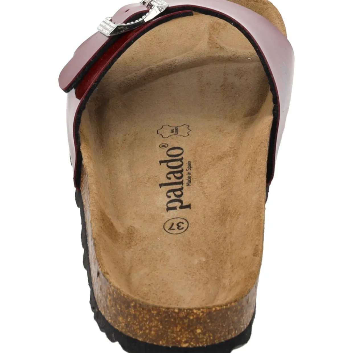Palado Malta Lack SQS, Pantoletten, Damen, Bordeaux