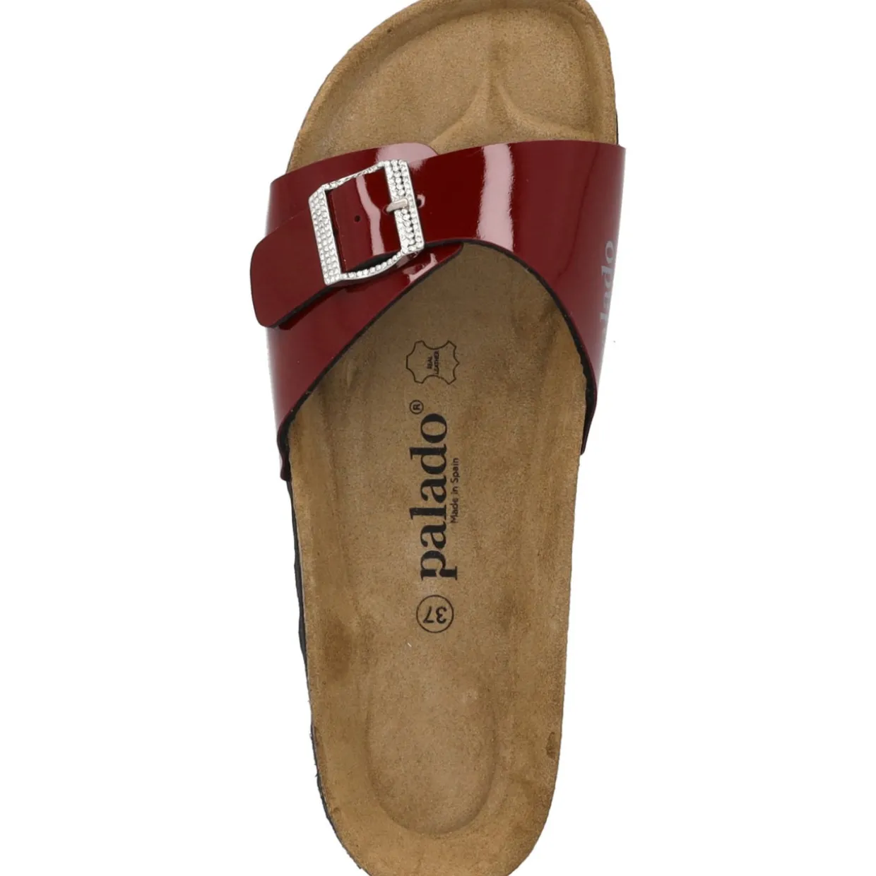 Palado Malta Lack SQS, Pantoletten, Damen, Bordeaux