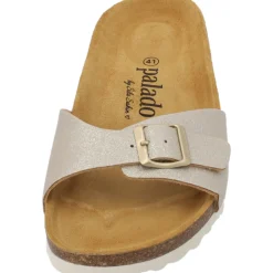 Palado Malta Magnolia by Sila Sahin, Pantoletten, Damen, Weißgold