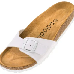 Palado Malta Matt, Pantoletten, Damen, Weiß/Weiß