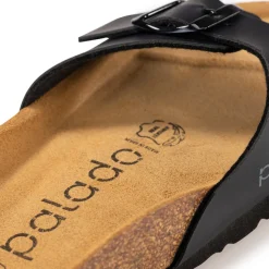 Palado Malta Matt, Pantoletten, Damen, Schwarz