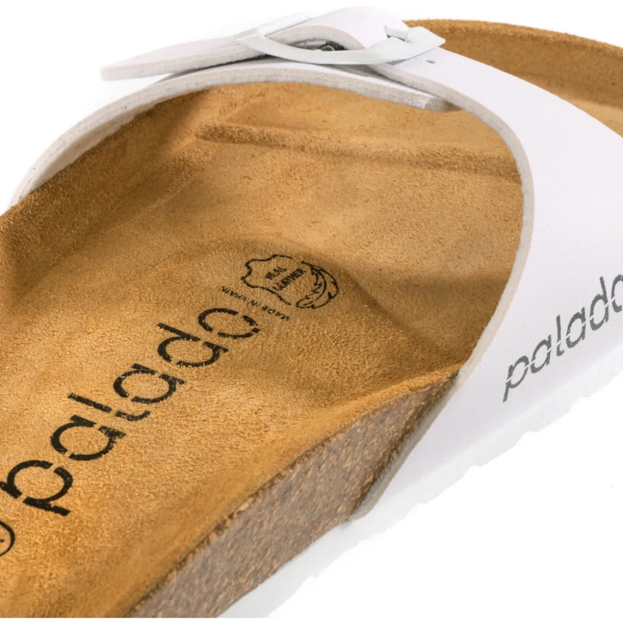 Palado Malta Matt, Pantoletten, Damen, Weiß/Weiß