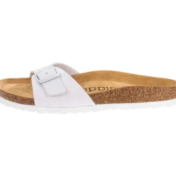 Palado Malta Matt, Pantoletten, Damen, Weiß/Weiß